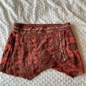 Free People Tribal Skort